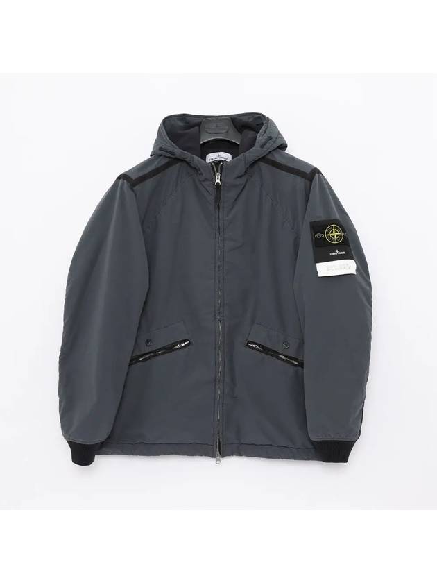 David Light TC Hooded Jacket Grey - STONE ISLAND - BALAAN 2