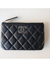 Classic Caviar Mini Pouch Black AP3833 - CHANEL - BALAAN 1