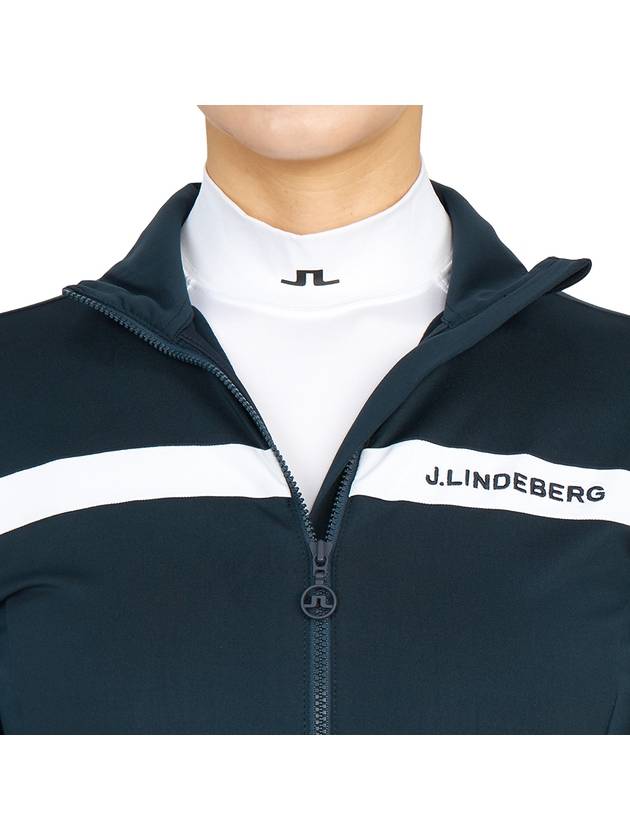 Zenith full zip-up jacket navy - J.LINDEBERG - BALAAN 9