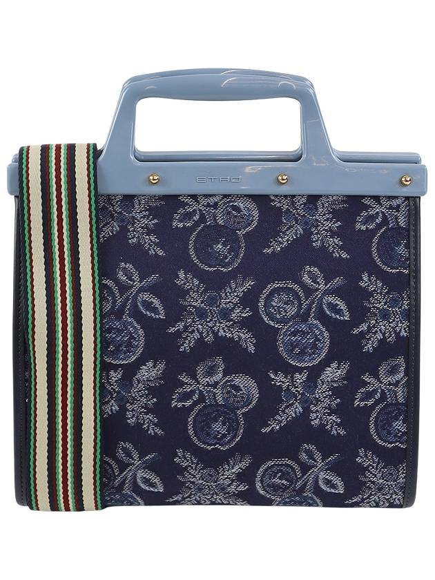 Shopping Love Trotter Tote Bag Blue - ETRO - BALAAN 3