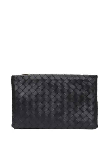 Intrecciato Medium Pouch Clutch Bag Women - BOTTEGA VENETA - BALAAN 1