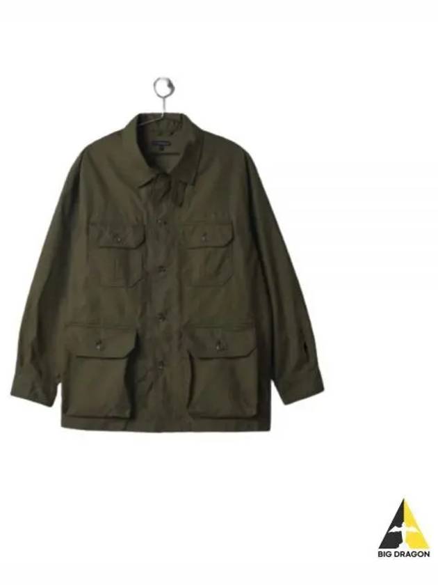 Suffolk Shirt Jacket Olive CP Weather Poplin 23F1D060 NQ215 EU001 - ENGINEERED GARMENTS - BALAAN 1