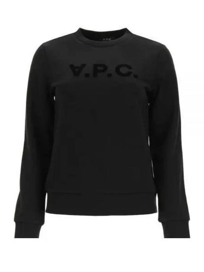 VPC Logo Sweatshirt Black - A.P.C. - BALAAN 2