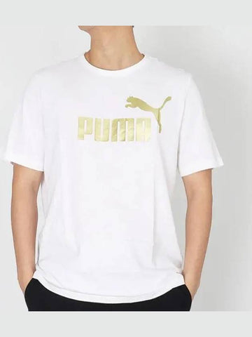 Short Sleeve Tee 58675802 Essential Logo Execution Tee - PUMA - BALAAN 1