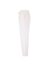 UPKN038 K0707D03 WHITE KNT Straight Cotton White Pants - KITON - BALAAN 2