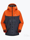 Men's Alpha Hooded Jacket Black Sapphire Phenom - ARC'TERYX - BALAAN 2