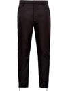 Re-Nylon Straight Pants Black - PRADA - BALAAN 1