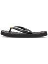 Kira Logo Flip Flops Black - TORY BURCH - BALAAN 5