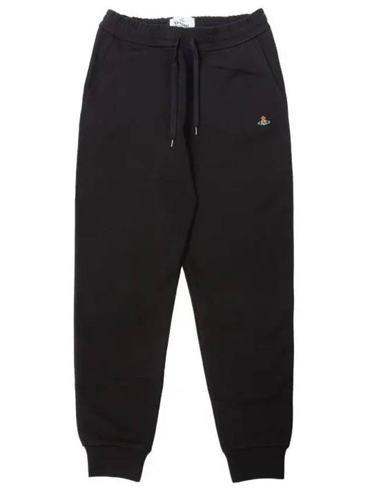 Logo embroidered jogger pants black 3J010002 - VIVIENNE WESTWOOD - BALAAN 2