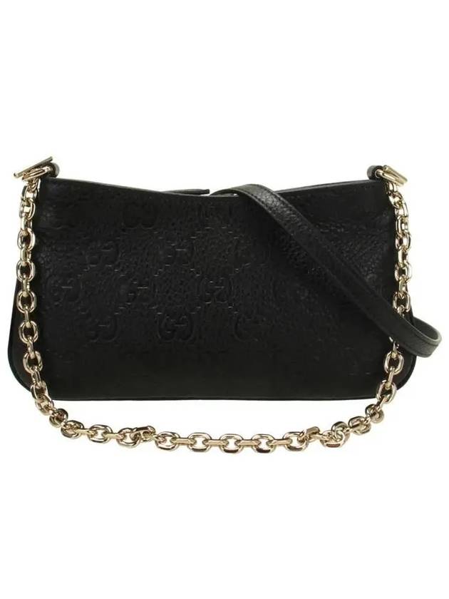 GG Emblem Super Mini Bag Black - GUCCI - BALAAN 2