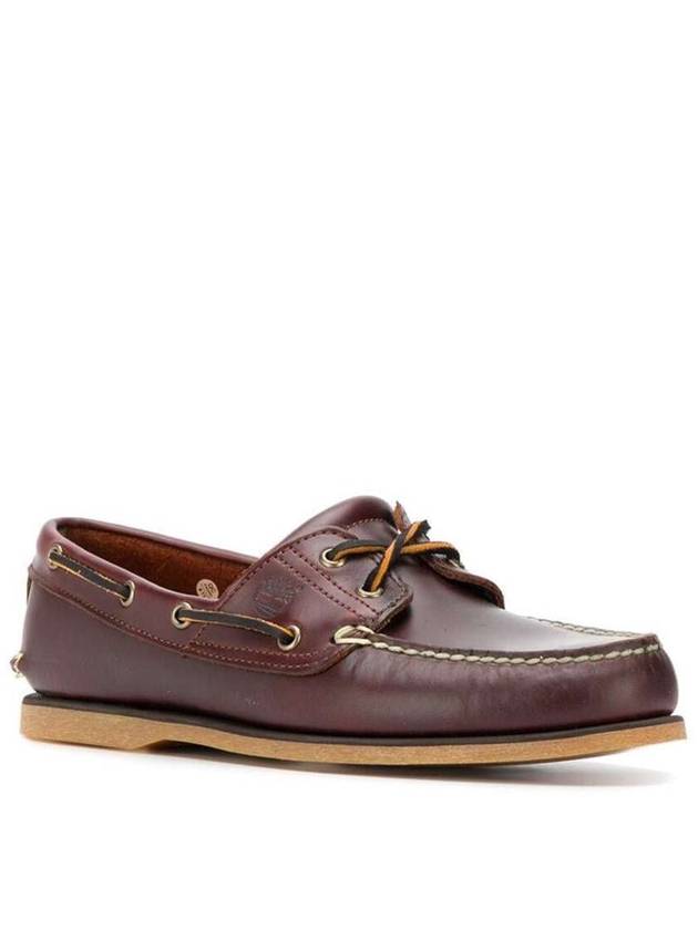 Classic Boat Loafers In Brown Leather Man - TIMBERLAND - BALAAN 2