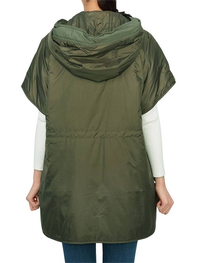 Weekend Egemone Reversible Padded Cape Green - MAX MARA - BALAAN 7