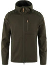 Men's Keb Fleece Hoodie Deep Forest - FJALL RAVEN - BALAAN 2