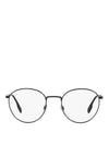 Eyewear Hugo Round Eyeglasses Black - BURBERRY - BALAAN 1