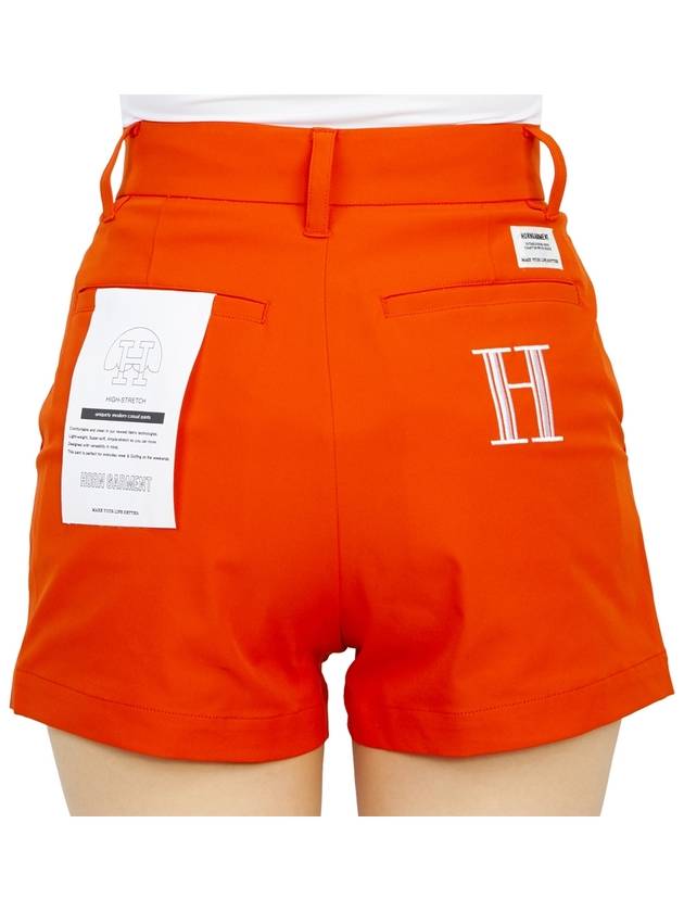 Women's Airline Shorts Orange - HORN GARMENT - BALAAN 8