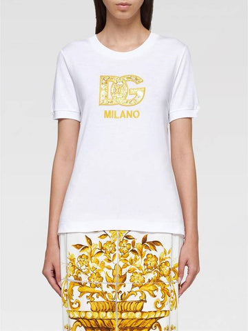 T-shirt DG Dolce & Gabbana in cotone - DOLCE&GABBANA - BALAAN 1