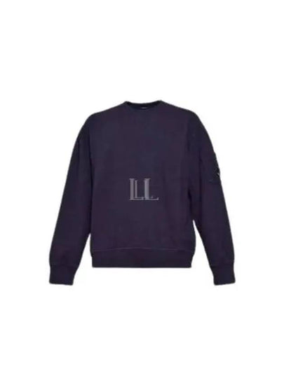 Brushed Emerized Diagonal Fleece Lens Sweatshirt Purple - CP COMPANY - BALAAN 2