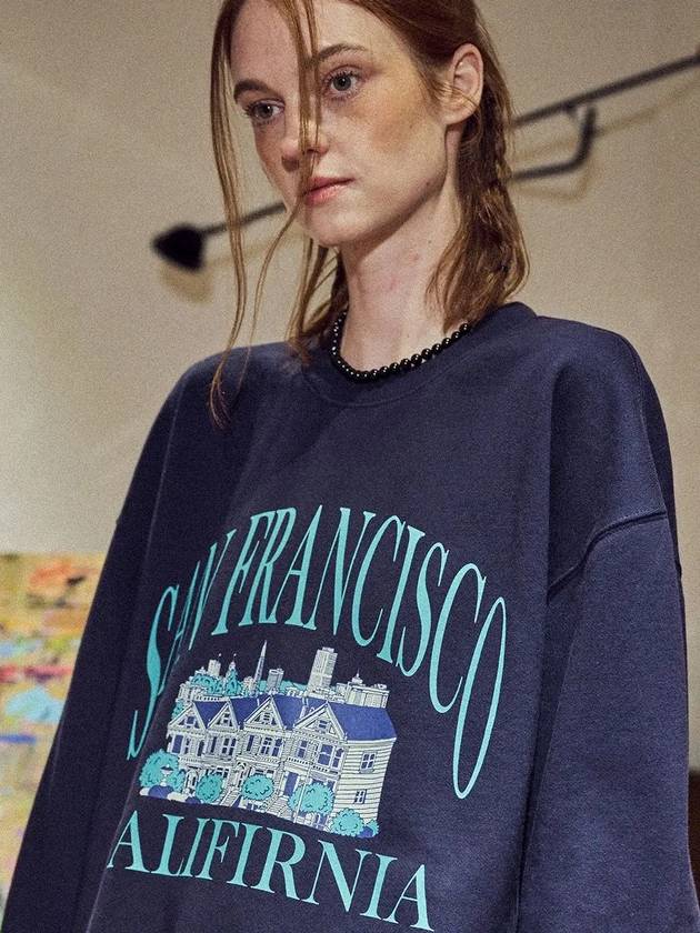 San Francisco sweatshirt navy - CPGN STUDIO - BALAAN 2