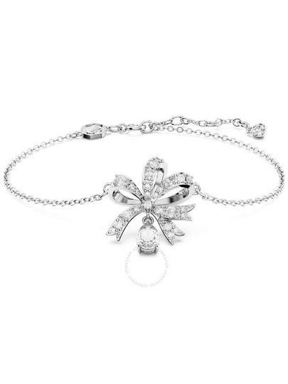 Hyperbola Volta Bow Bracelet Silver - SWAROVSKI - BALAAN 2