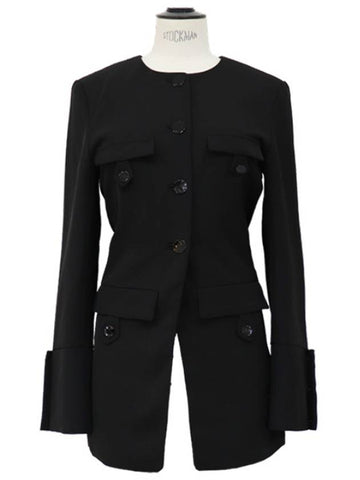 black blazer - GANNI - BALAAN 1