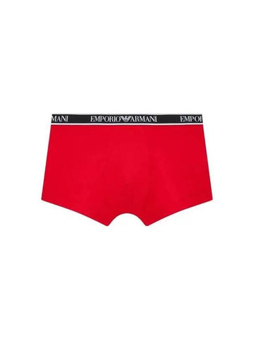 UNDERWEAR Men s Line Logo Solid Cotton Drawn Red 271669 - EMPORIO ARMANI - BALAAN 1