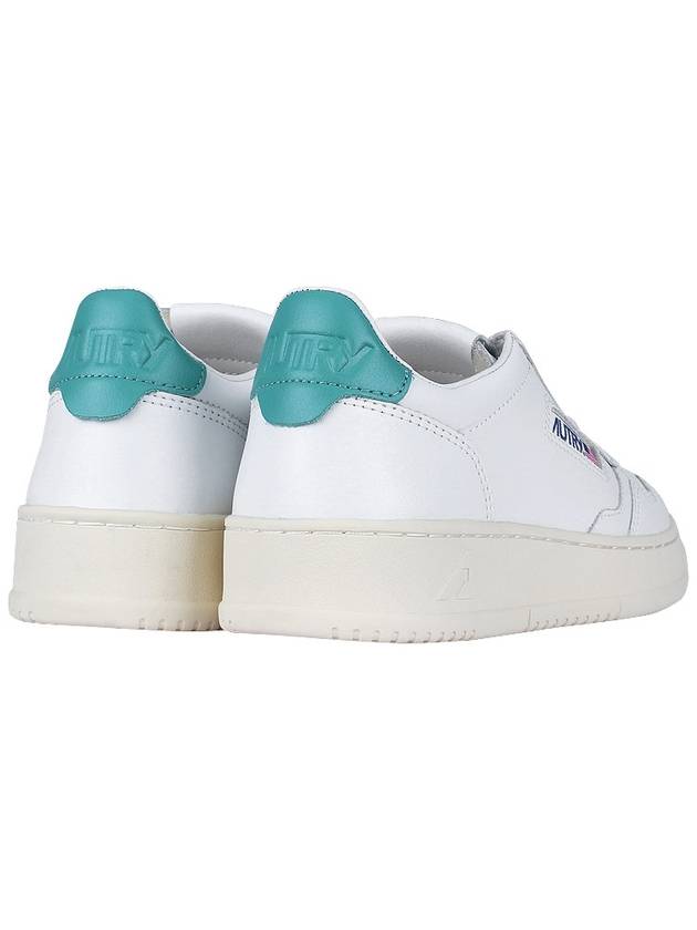 Men's Medalist Leather Low Top Sneakers White - AUTRY - BALAAN 6