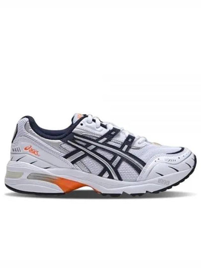 Women's Gel 1090 W Low Top Sneakers White Midnight - ASICS - BALAAN 2