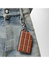 LV Chocolate Bar Figurine Key Holder Bag Charm Brown - LOUIS VUITTON - BALAAN 2