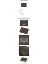 Stitch Number Logo Card Wallet Dark Shadow - MAISON MARGIELA - BALAAN 3