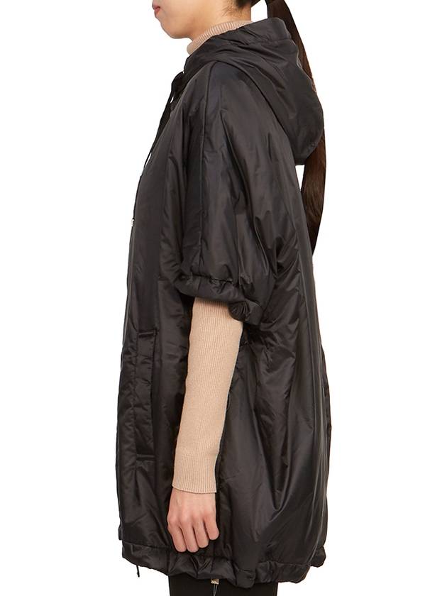 Greenca Padding Cape Black - MAX MARA - BALAAN 5