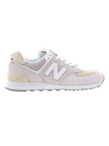 574 Low Top Sneakers White Grey - NEW BALANCE - BALAAN 1