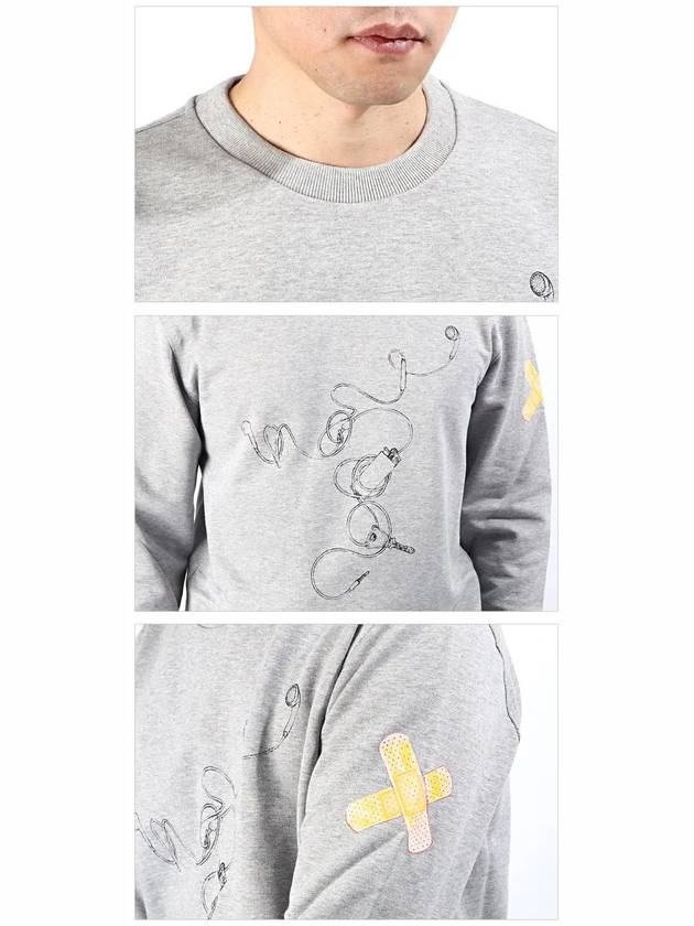 Band printing sweatshirt RMJE0072P17 13 - LANVIN - BALAAN 4