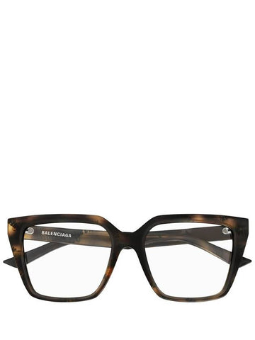 Eyewear BB Logo Acetate Eyeglasses Havana - BALENCIAGA - BALAAN 1