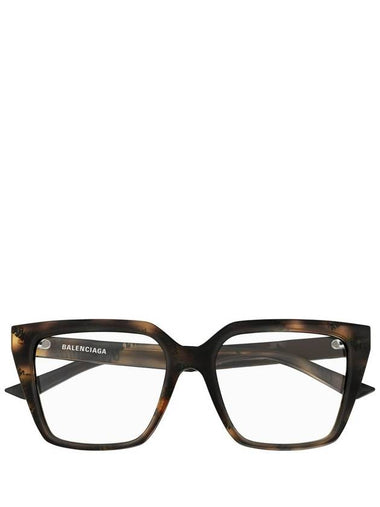 Eyewear BB Logo Acetate Eyeglasses Havana - BALENCIAGA - BALAAN 1