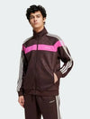 80s Premium Embossed 3-Stripes Track Jacket Shadow Brown - ADIDAS - BALAAN 2