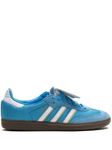 Samba OG Mesh Low Top Sneakers Semi Blue Burst - ADIDAS - BALAAN 1