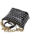 Spirit Studded Shoulder Bag Black - MIU MIU - BALAAN 5