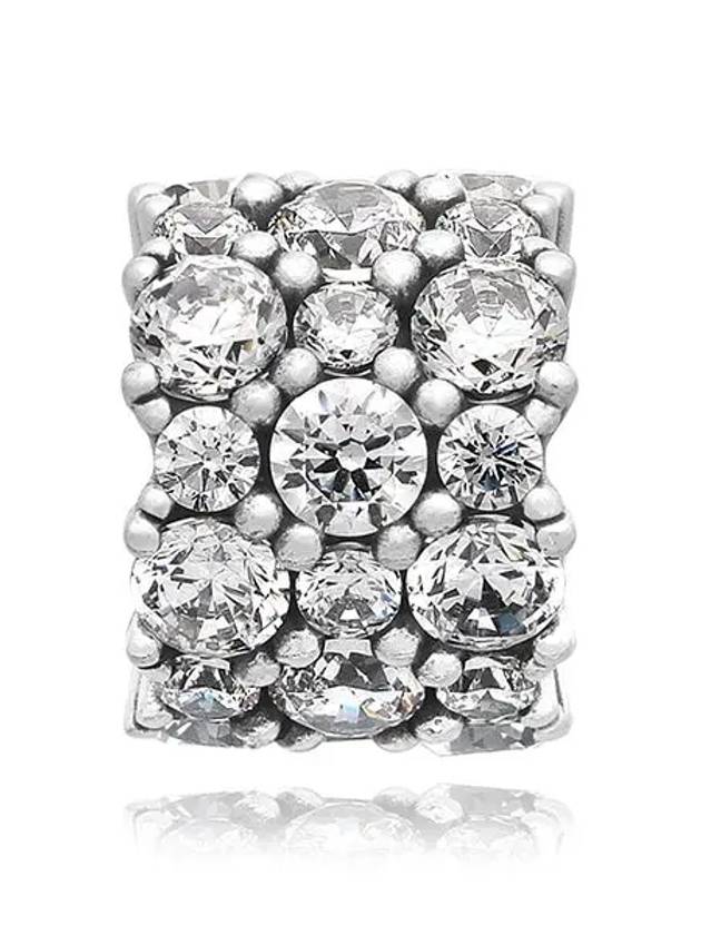 Clear Sparkle Charm Silver - PANDORA - BALAAN 6