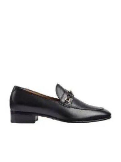 Horsebit Interlocking G Leather Loafer Black - GUCCI - BALAAN 2