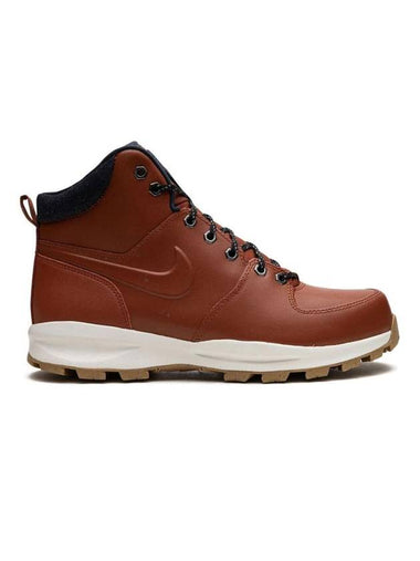 Men's Manoa Leather SE Wolker Boots Brown - NIKE - BALAAN 1