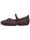 Flat Shoes K201365 023 RIGHT 0 Burgundy - CAMPER - BALAAN 4