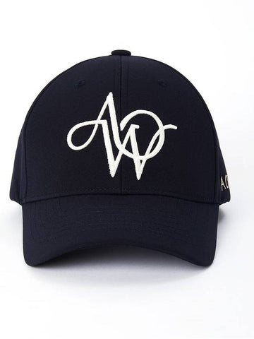 LOGO EMBROIDERED BALLCAPNAVY - AOW - BALAAN 1