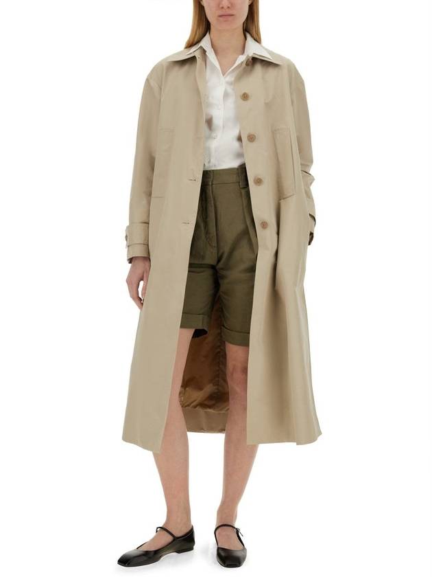 side slit trench coat N4117532 - ASPESI - BALAAN 3