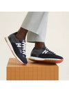 24SS Trail Sneakers Calfskin Marine STK - HERMES - BALAAN 3