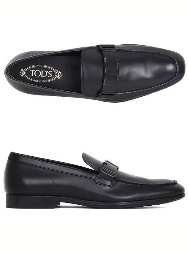 Timeless Leather Loafers Black - TOD'S - BALAAN 2