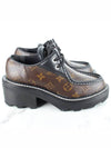 LV Beaubourg Platform Derby Shoes 37 240 - LOUIS VUITTON - BALAAN 6