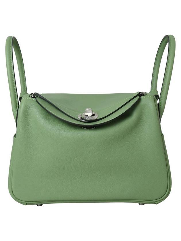 Lindy 26 Shoulder Bag Green - HERMES - BALAAN 1