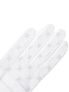 W MONOGRAM SEETHROUGH GLOVE PAIR WH - ANEWGOLF - BALAAN 5