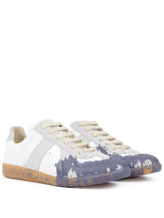 Replica Smooth Leather Low Top Sneakers White - MAISON MARGIELA - BALAAN 3