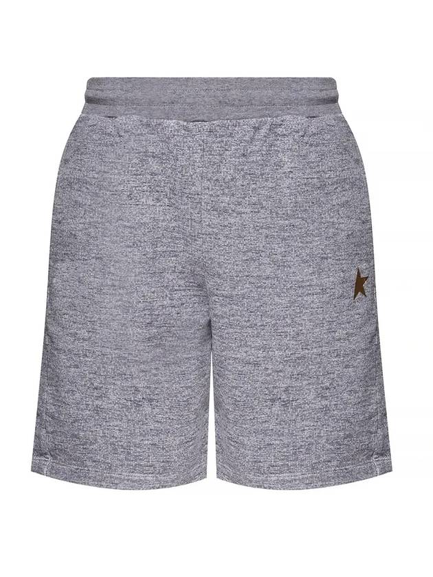 Star Logo Bermuda Shorts Grey - GOLDEN GOOSE - BALAAN 1